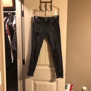 Black American Eagle Jeans, never been worn
